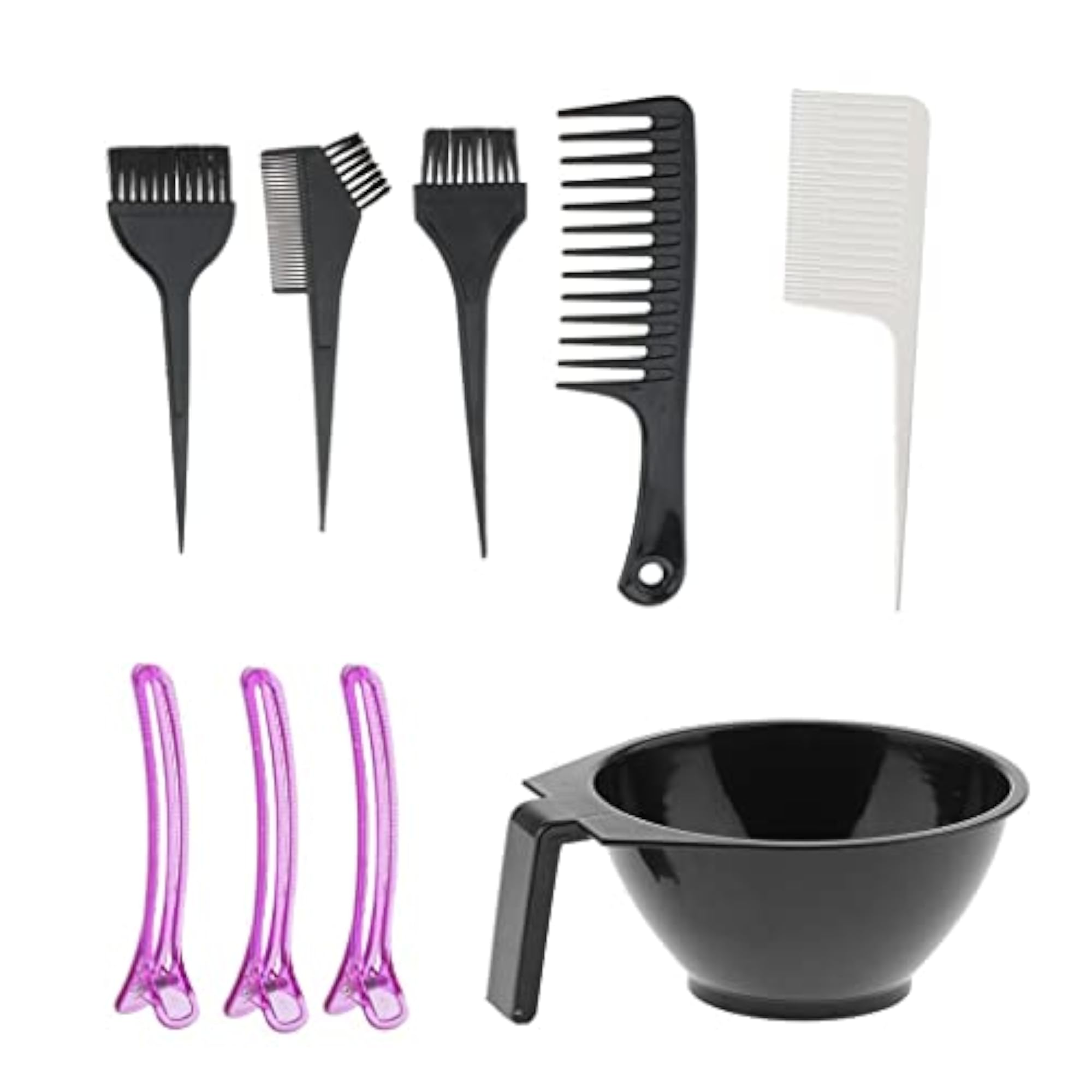 9 Pieces Hair Coloring Dyeing Tint Tool Set